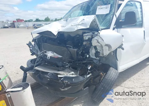 2021 Chevrolet Express Cargo Rwd 3500 Extended Wheelbase Wt from USA, damaged, VIN 1GCZGHF72M1164128